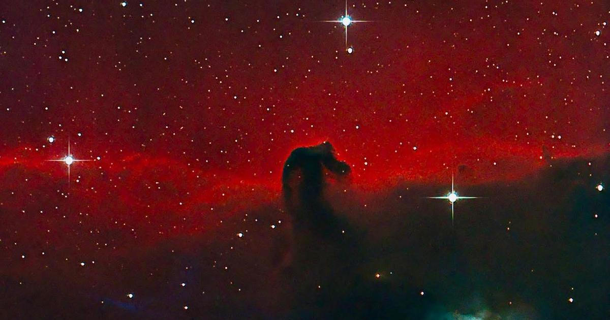 Vesmírný kůň na obloze: Symbolická podívaná nad Havají uchvátila astronomy.