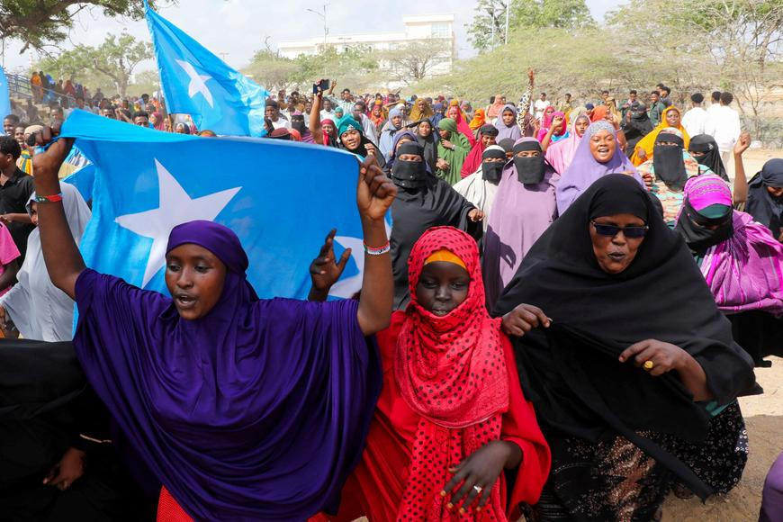 V Somálsku se konaly protesty proti izraelskému uznání nezávislosti Somalilandu