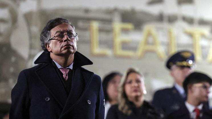 Military ceremony for promotions and presentation of the new military leadership in Bogota