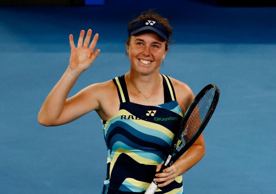 Česká tenistka na grandslamu