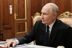 Ruský prezident Vladimir Putin, 30. prosince 2025.