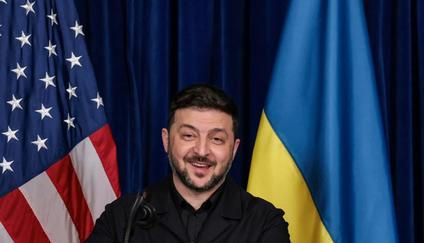 U.S. President Trump meets Ukrainian President Zelenskiy in Florida