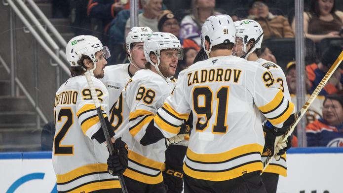 Bruins Oilers Hockey