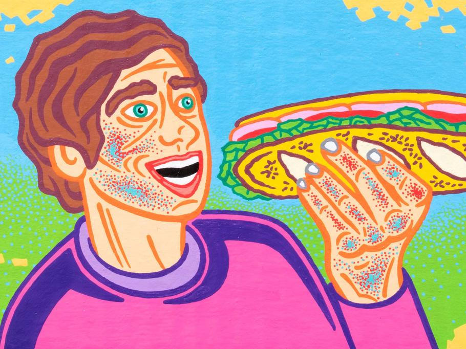 Z výstavy Daniely Ponomarevové Temple of Health.