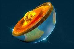 Země planeta jádro obla