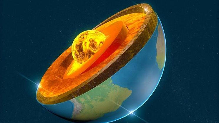 Země planeta jádro obla