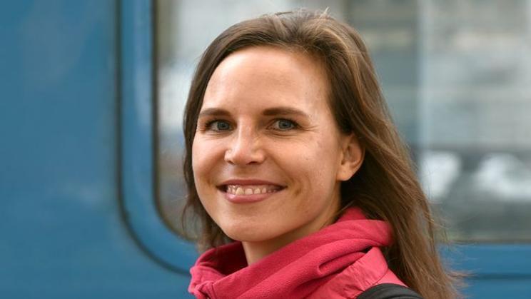 Reportérka a moderátorka Tereza Kručinská.