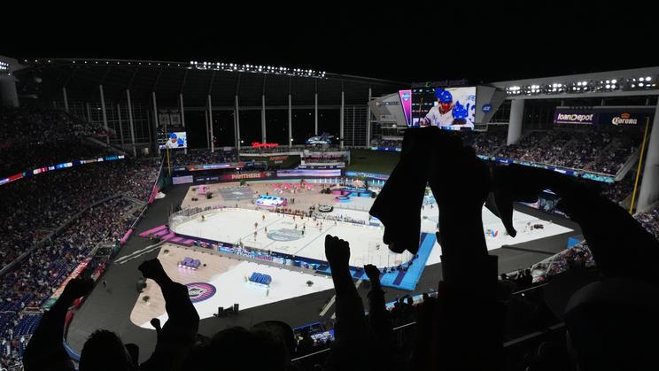 Fanoušci New Yorku slaví vítězství ve Winter Classic.