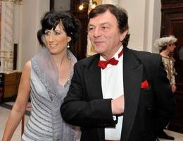 Pavel Trávníček s manželkou Monikou