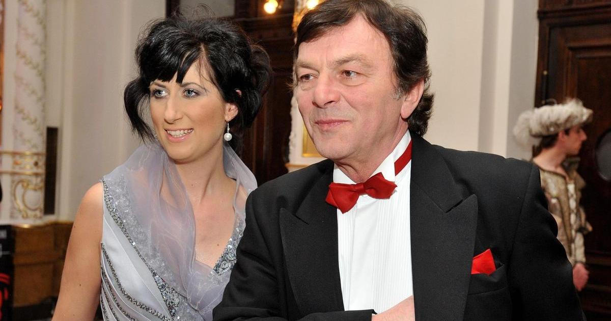 Pavel Trávníček s manželkou Monikou