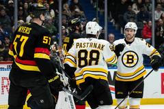 Bruins Canucks Hockey