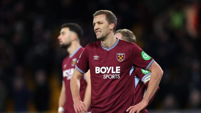 Tomáš Souček po porážce West Hamu s Wolverhamptonem