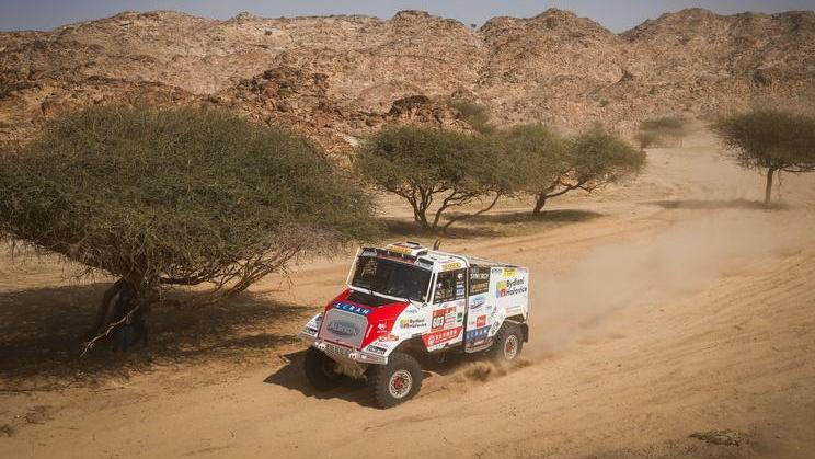 603 SOLTYS Martin (cze), MIKSCH Vlastimil (cze), SIKOLA Tomas (cze), Tatra Buggyra ZM Racing, Tatra, Camion, action during the Stage 1 of the Dakar 2026, on January 4, 2026 around Yanbu, Saudi Arabia