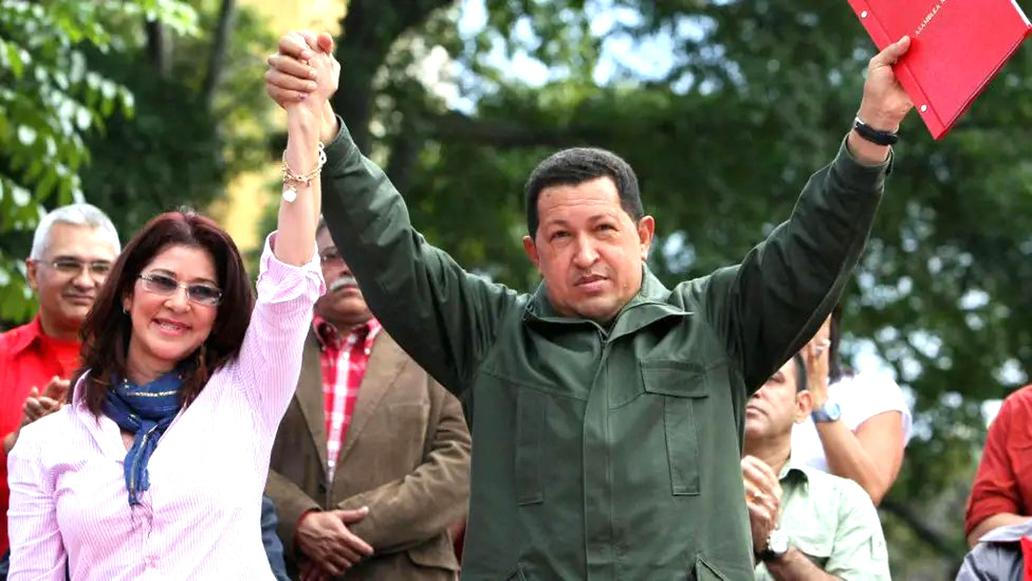 Setkání s Chávezem a Madu­rem