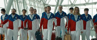 Ondřej Malý, Martin Polišenský, Martin Hofmann, Jakub Prachař, Petr Komínek a další v komedii Dream Team.