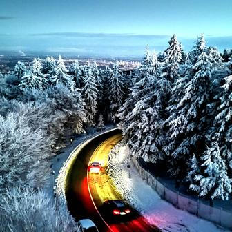 Evropa v zimním hávu: sníh, zpoždění a fotky, které stojí za to