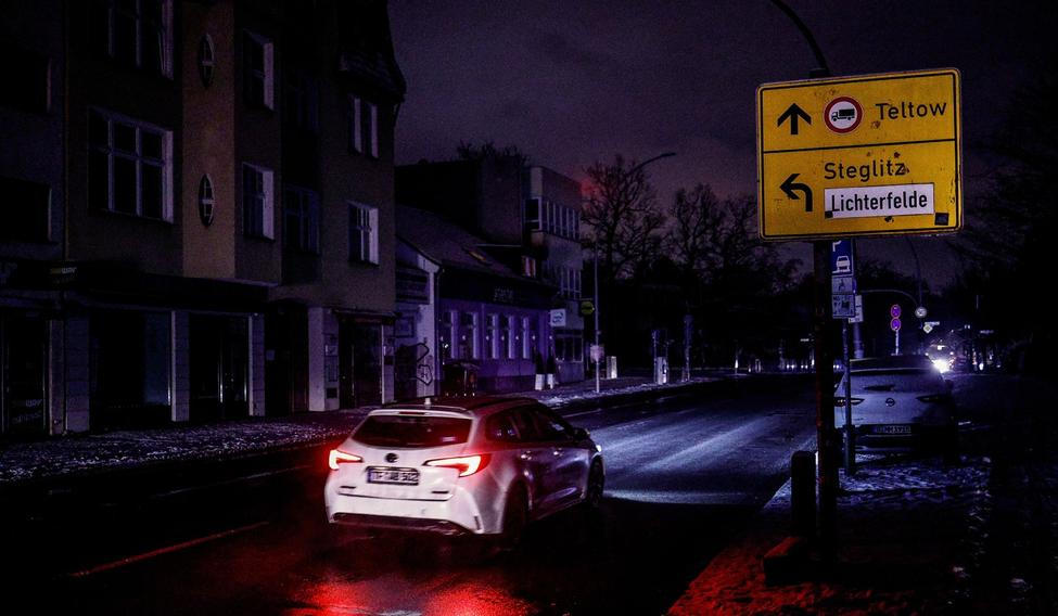 Blackouts in Berlin, Germany - 04 Jan 2026
