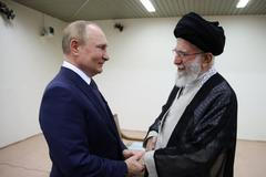 Putin Meets Ali Khamenei - Tehran