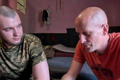 Dvaadvacetiletý Viktor dobrovolně vstoupil do armády, aby bránil Ukrajinu