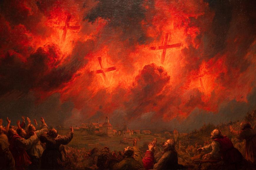 Tři kříže nad Odrancem. Tajemný příběh největší české nebeské záhady