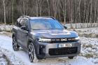 Dacia Bigster v zimním terénu