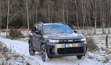 Dacia Bigster v zimním terénu