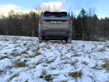 Dacia Bigster v zimním terénu