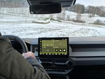 Dacia Bigster v zimním terénu