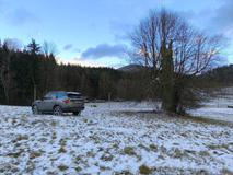 Dacia Bigster v zimním terénu