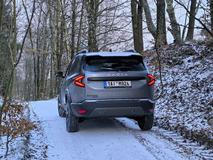 Dacia Bigster v zimním terénu