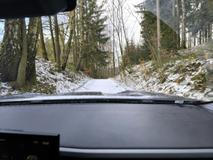 Dacia Bigster v zimním terénu