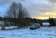 Dacia Bigster v zimním terénu