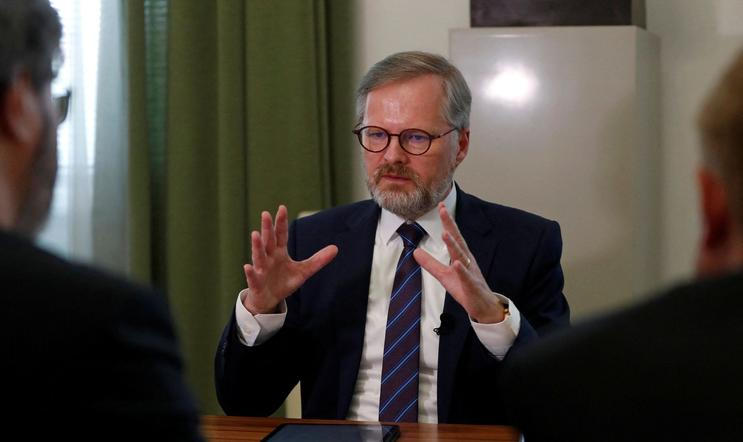 Bývalý premiér Petr Fiala (ODS).