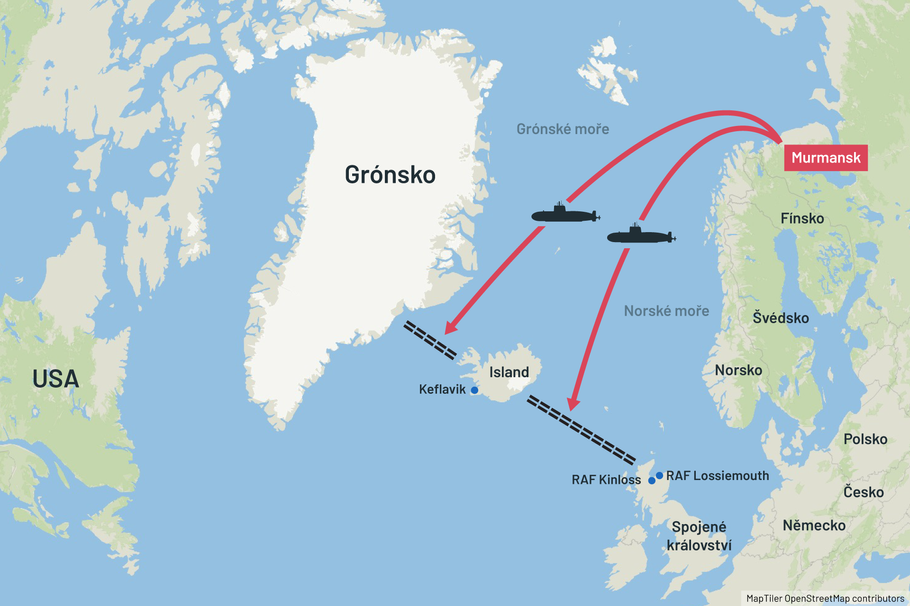Grónsko je důležité i kvůli námořním trasám.