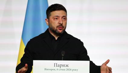 Ukrajinský prezident Volodymyr Zelenskyj. Foto ze 6. ledna 2026.