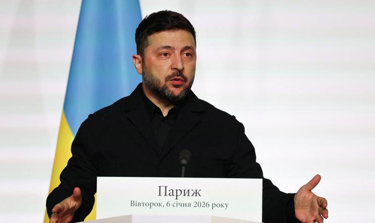 Ukrajinský prezident Volodymyr Zelenskyj. Foto ze 6. ledna 2026.