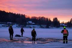 ČR-hasiči-počasí-mráz-Lipno-FASTPIX