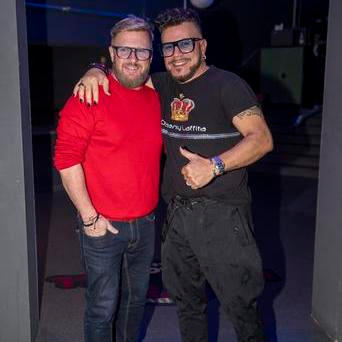 Osmany Laffita a jeho partner Guy Pascal Gheysens