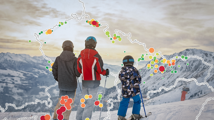 Cenová mapa skipasů