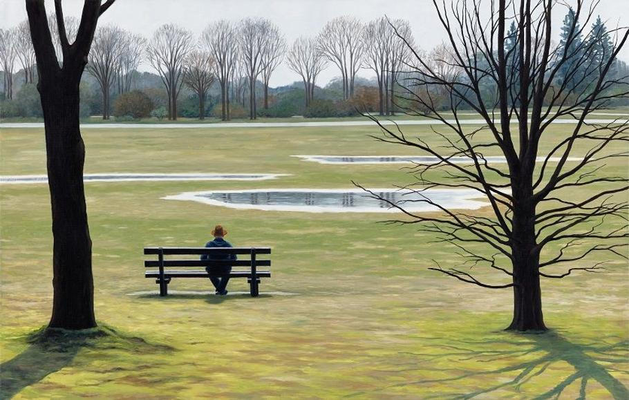 Z výstavy Ivana Lomová - Obrazy.