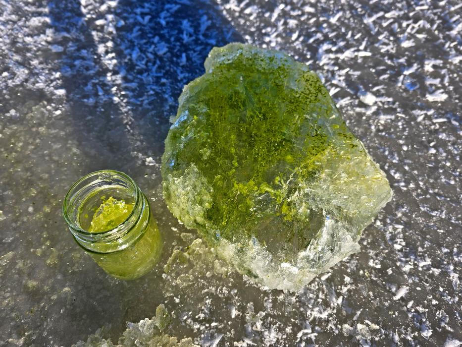 Lipenský fenomén: český zelený led míří do vědeckých učebnic