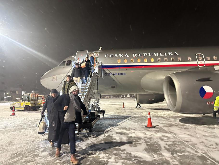 Cesta Petra Macinky a Filipa Turka na Ukrajinu.