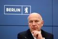 Berlin's Governing Mayor Kai Wegner attends a press conference after a blackout in the southern districts of Berlin