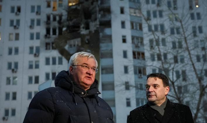 Czech Republic's Foreign Minister Macinka visits Kyiv