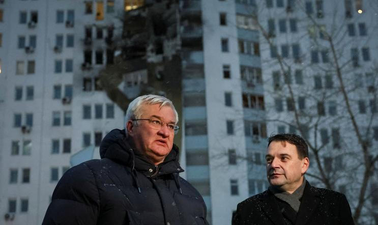 Czech Republic's Foreign Minister Macinka visits Kyiv