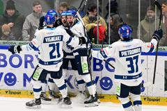 Radost hokejistů Kladna