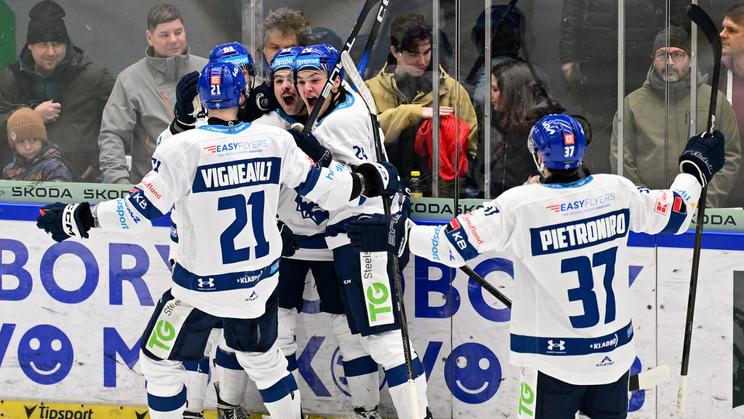 Radost hokejistů Kladna