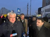 Turek doprovází na Ukrajině šéfa české diplomacie a předsedu Motoristů sobě Petra Macinku.