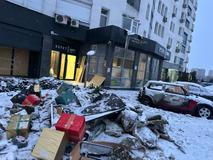 Kyjev v noci před příjezdem české delegace zasáhly ruské raketové a dronové útoky.