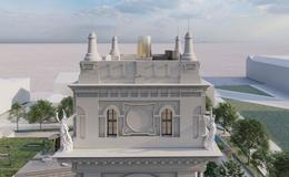 Ve spolupráci s památkáři má na střeše věže vzniknout nové vyhlídkové místo s výhledem na Prahu, projekt počítá i s kavárnou a zázemím pro setkávání.